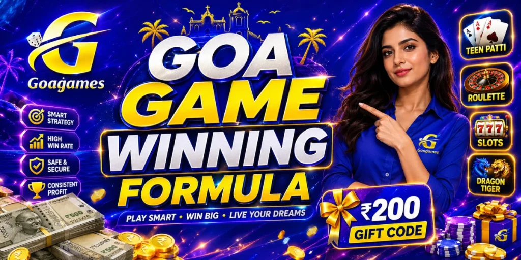 Goa Game Winning Formula